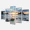 Designart - Beautiful Porthcothan Bay - Large Seashore Canvas Wall Art